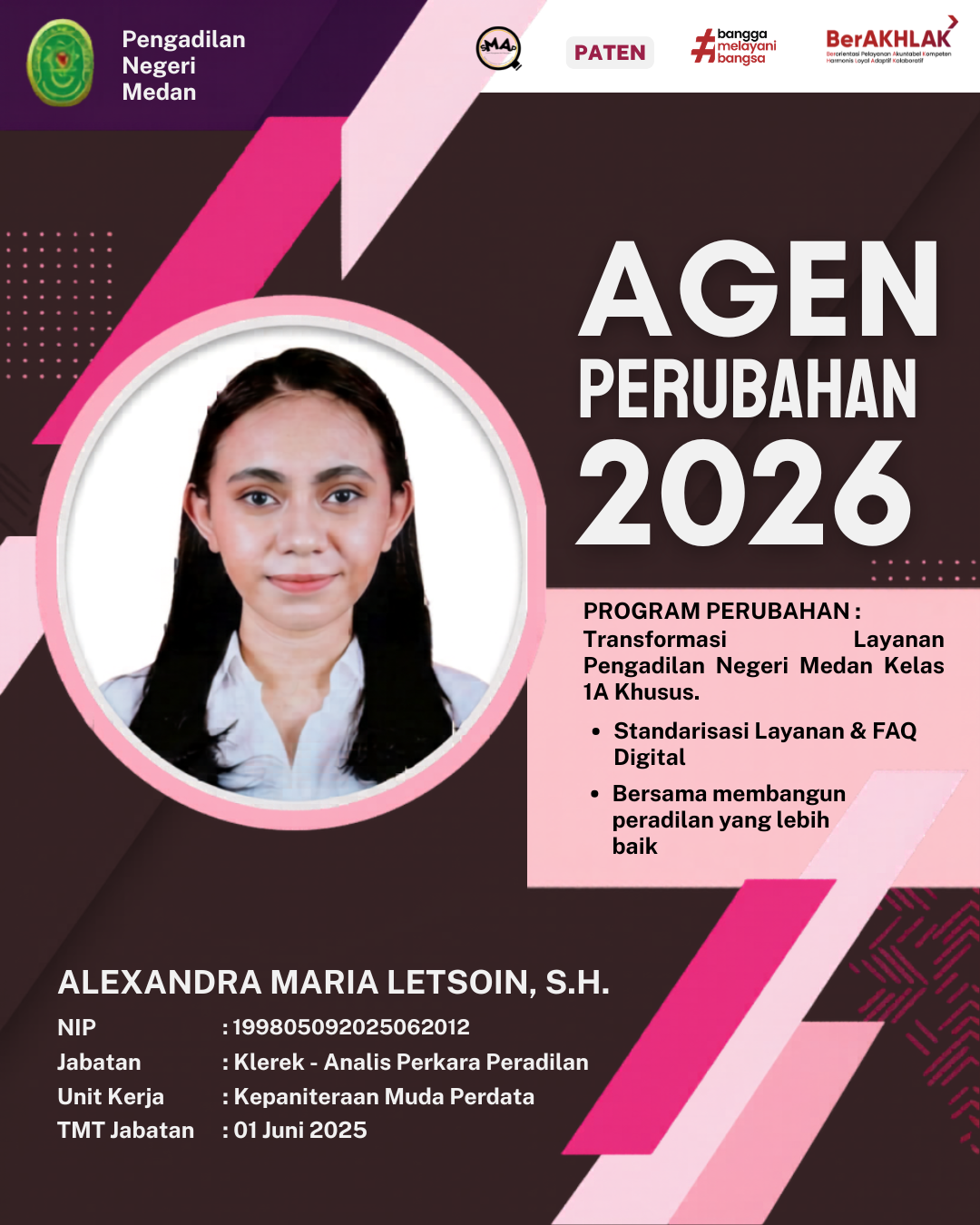 Agen Perubahan 2026